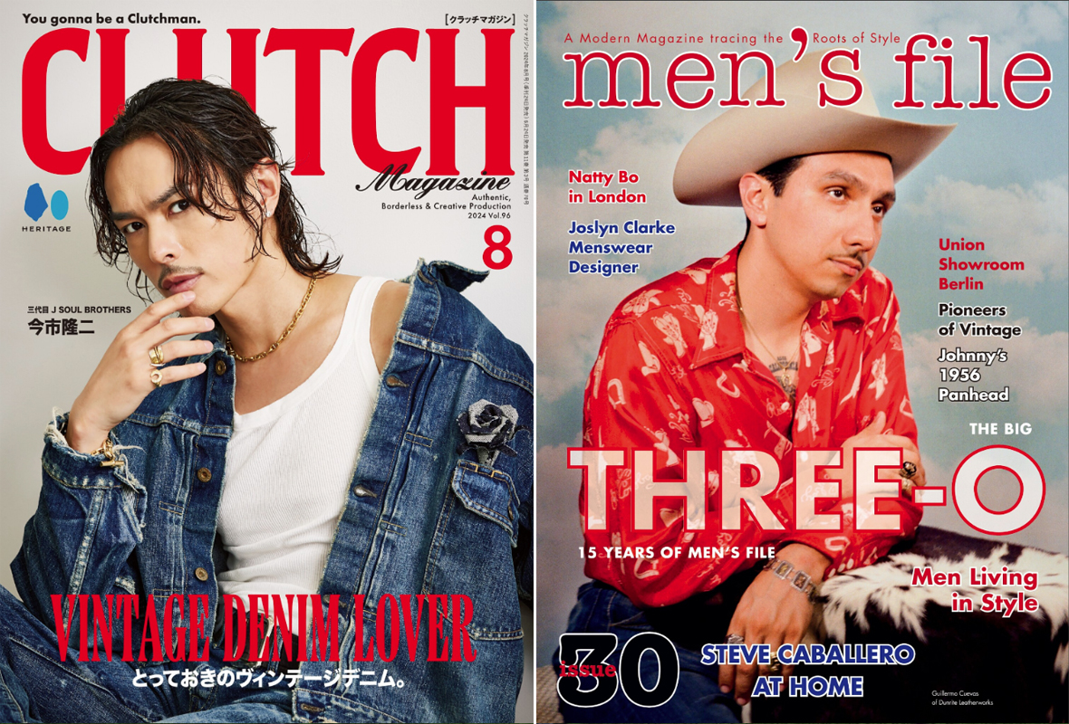 【CLUTCH Magazine Vol.96 / men's file issue 30】
